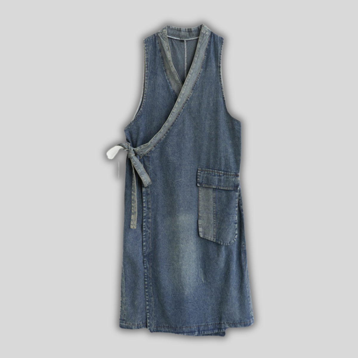 Viivi™ | Vintage denimklänning